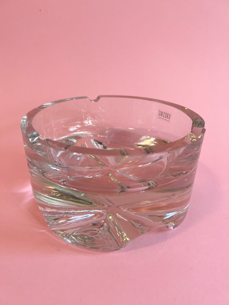 Vintage Riedel Glass Ashtray
