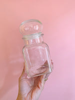 Vintage Glass Stash Jar