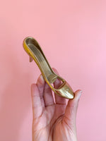 Vintage Brass Heeled Shoe Bottle Opener