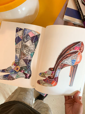 Manolo’s New Shoes, Drawings by Manolo Blahnik
