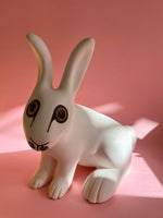 Strawberry Hill Bunny Rabbit Figure Mid Century Modern Pottery MCM
