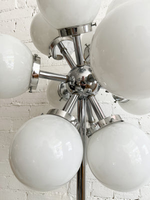 
            
                Load image into Gallery viewer, Vintage Chrome Sputnik 12-Globe Floor Lamp
            
        