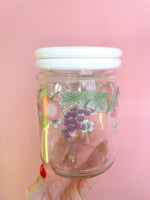 Vintage Fruit Stash Jar