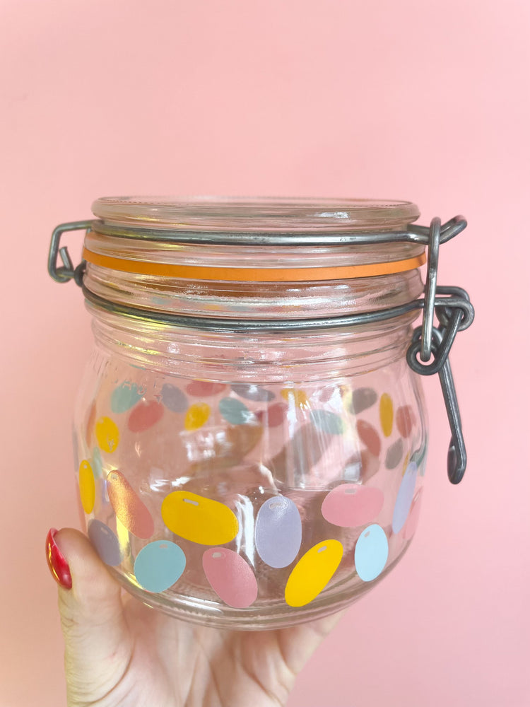 Vintage Jellybean Stash Jar