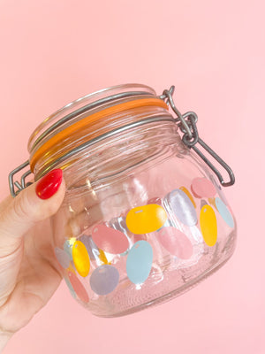 Vintage Jellybean Stash Jar