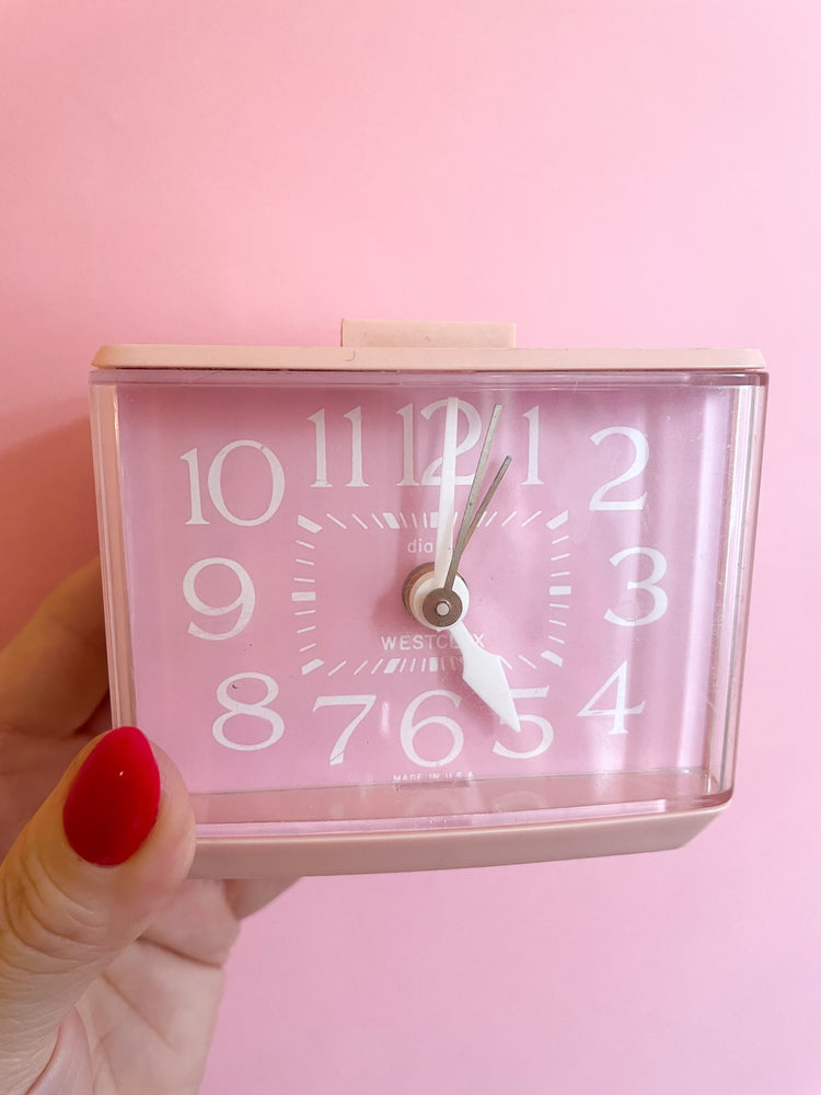 Vintage Westclox Analog Electric Alarm Clock