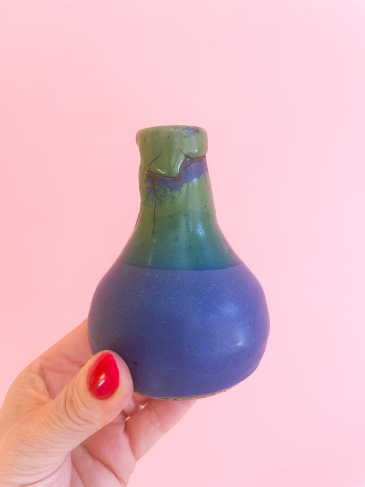 Vintage Pottery Bud Vase