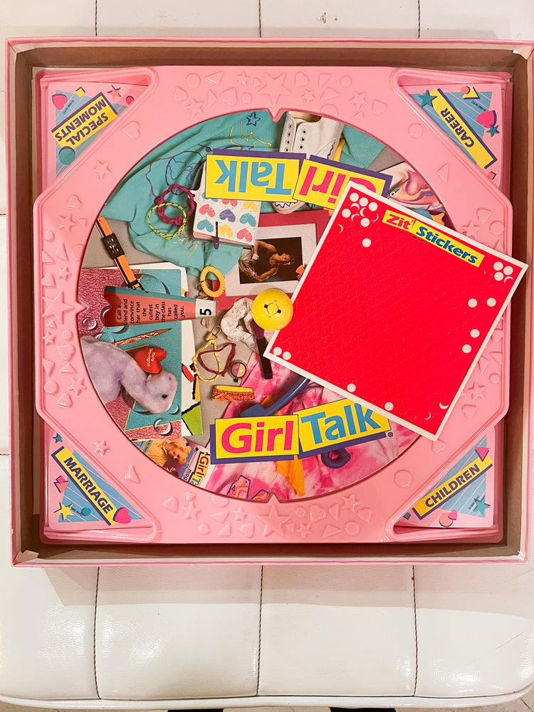 Vintage 80's Board Game Girl Talk
