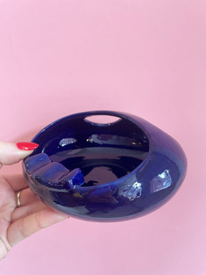 Vintage Ceramic Sphere Ashtray