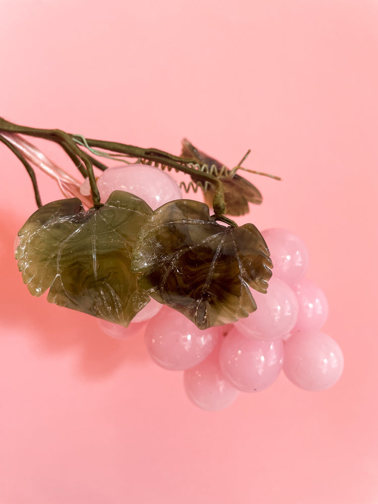 Vintage Glass Grapes