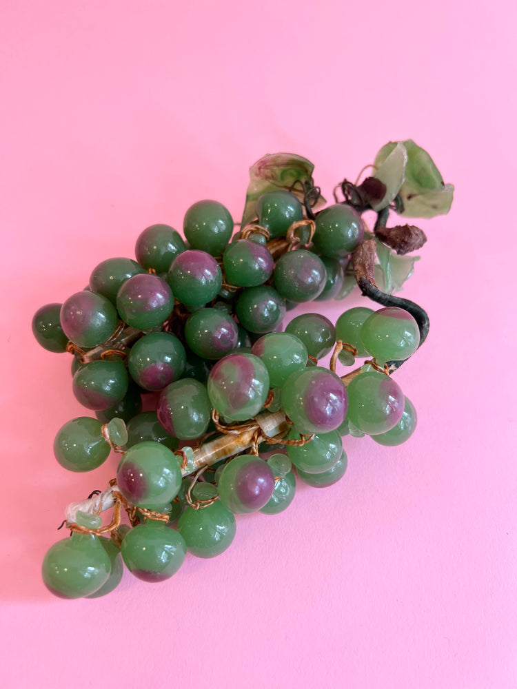
            
                Load image into Gallery viewer, Vintage Green Glass Grapes
            
        