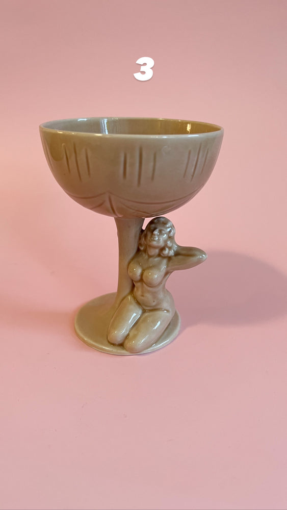 
            
                Load image into Gallery viewer, Vintage Ceramic Lady Coupes
            
        