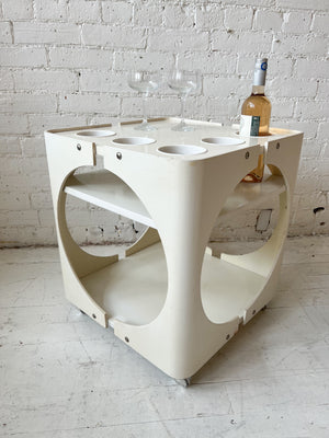 
            
                Load image into Gallery viewer, 1960’s Space Age Bar Cart
            
        