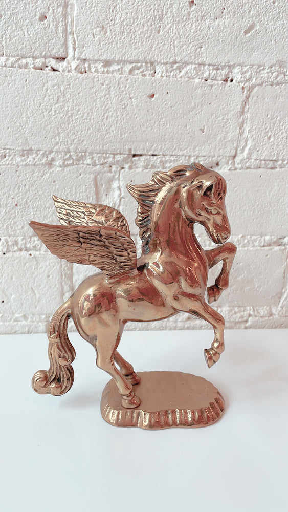 
            
                Load image into Gallery viewer, Vintage Brass Pegasus
            
        