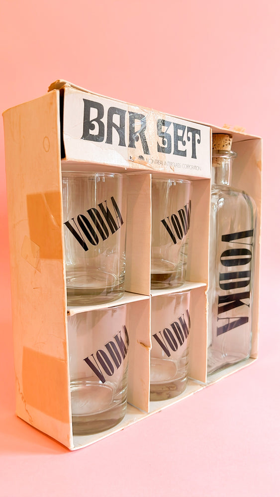 
            
                Load image into Gallery viewer, Vintage Vodka Bar Set
            
        