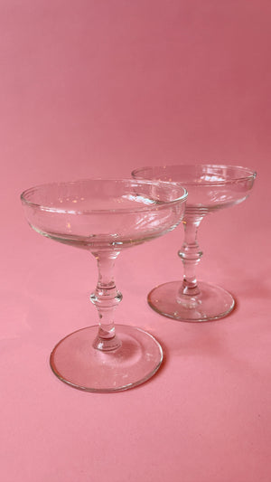 
            
                Load image into Gallery viewer, Vintage Glass Coupes 2oz
            
        
