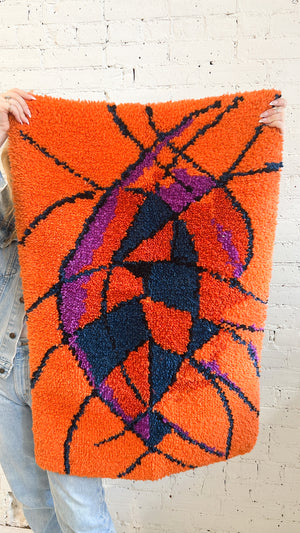 
            
                Load image into Gallery viewer, Vintage Mid Century Shag Rug
            
        