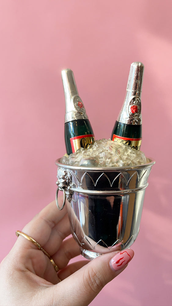 
            
                Load image into Gallery viewer, Vintage 1950&amp;#39;s Champagne Ice Bucket Salt &amp;amp; Pepper Shakers
            
        