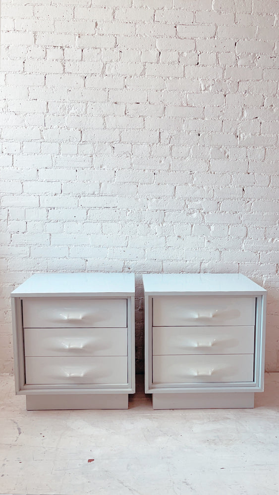 
            
                Load image into Gallery viewer, 1970&amp;#39;s Treco Nightstands (Giovanni Maur) Made in Canada (PAIR)
            
        