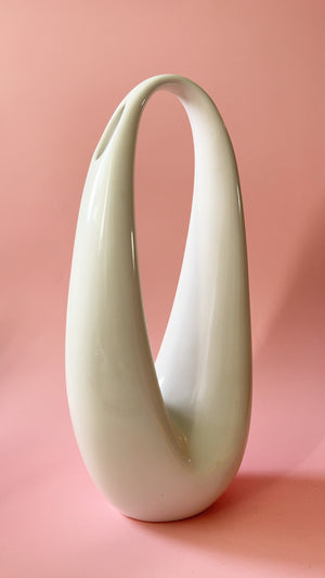 Beate Kuhn for Rosenthal porcelain Kummet Vase, Germany 1950's