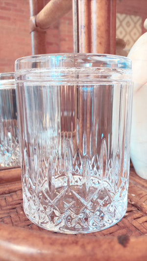 Vintage Crystal Stash Jar