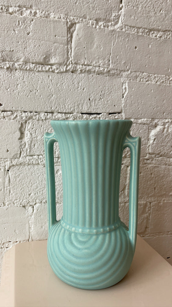 Vintage Ceramic Vase With Handles