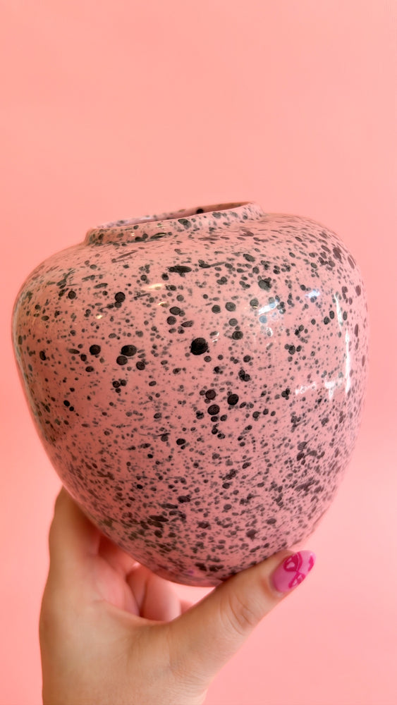 Vintage Splatter Vase