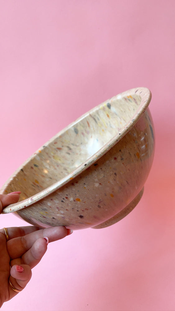 Vintage Speckled Melmac Mixing Bowl