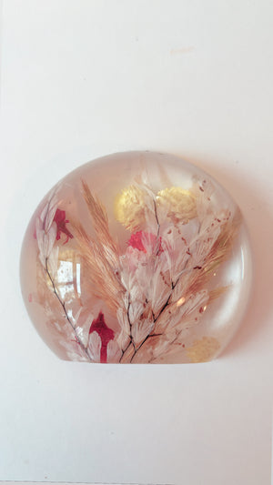 Vintage Lucite Paperweight