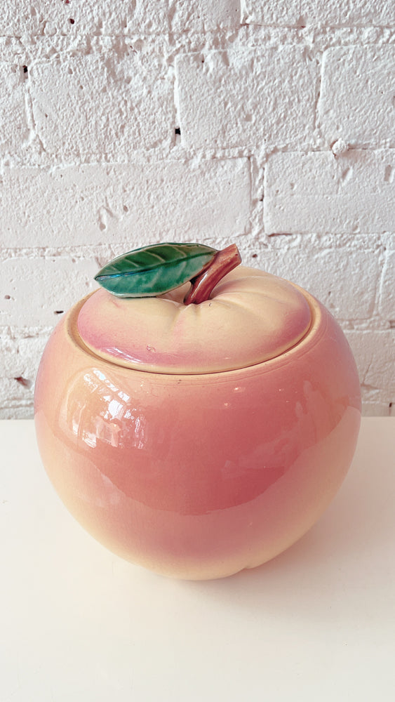Vintage 1950's Apple Cookie Jar