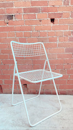 1980's Niels Gammelgaard for IKEA Folding Grid Chair