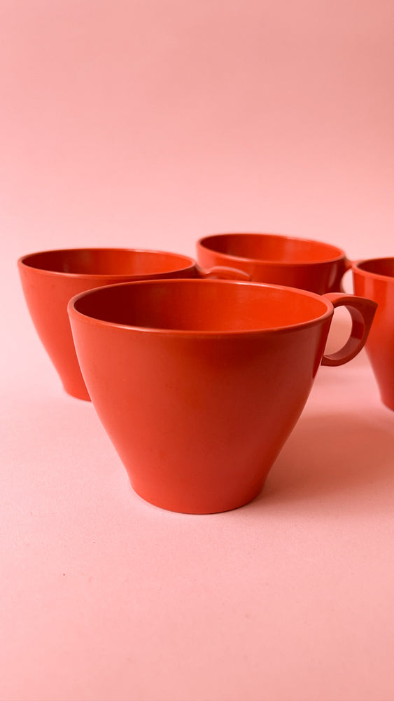 
            
                Load image into Gallery viewer, Vintage 60&amp;#39;s Melmac Coffee Mugs
            
        