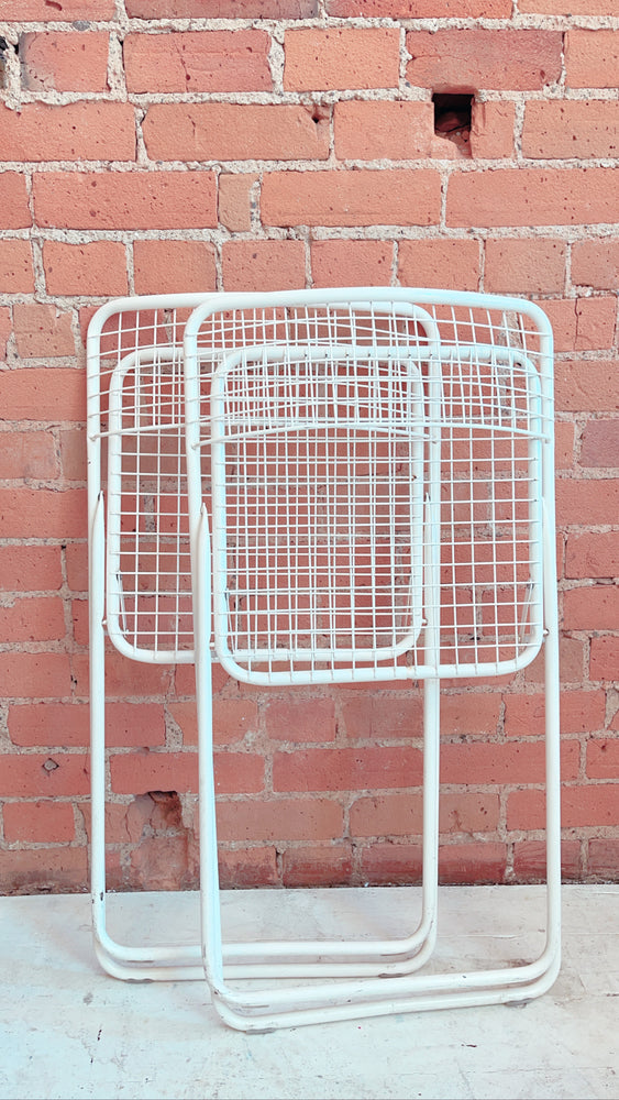 
            
                Load image into Gallery viewer, 1980&amp;#39;s Niels Gammelgaard for IKEA Folding Grid Chair
            
        