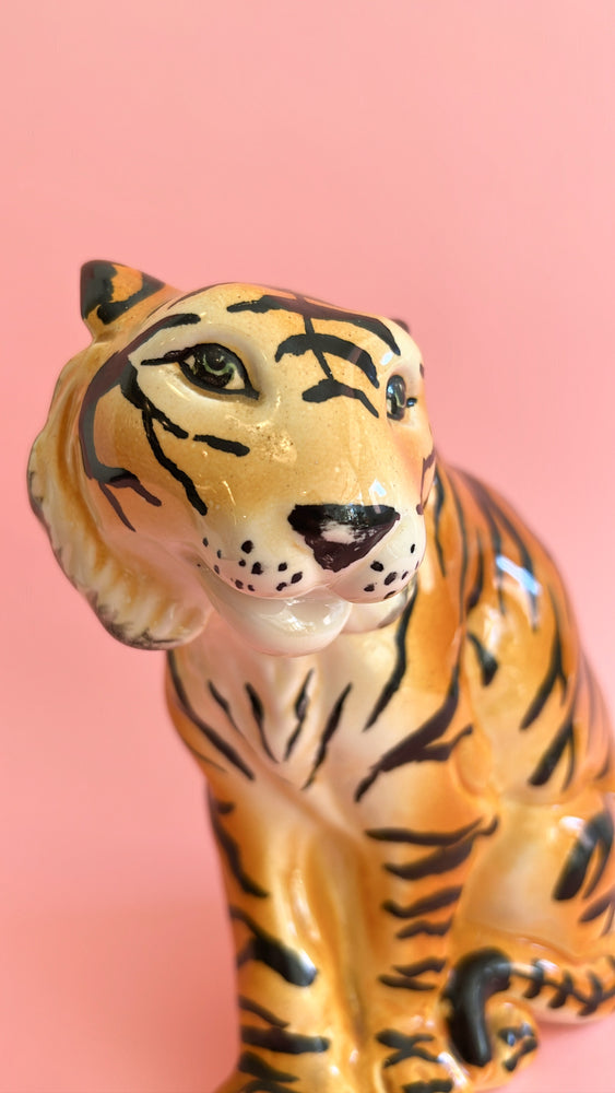 Vintage Ceramic Tiger