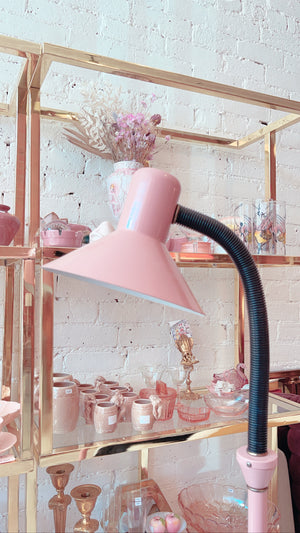 Vintage 1980's Pink Floor Lamp