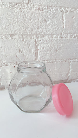 
            
                Load image into Gallery viewer, Vintage Glass Storage Jar with Lid
            
        