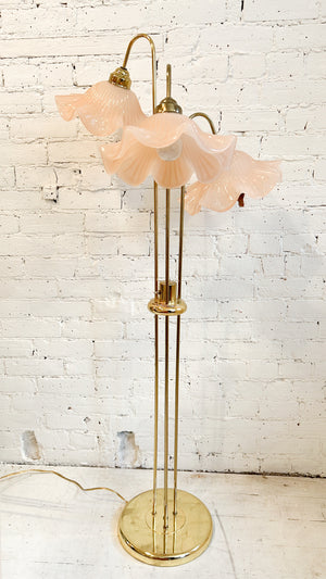 
            
                Load image into Gallery viewer, Vintage Floral Floor Lamp
            
        