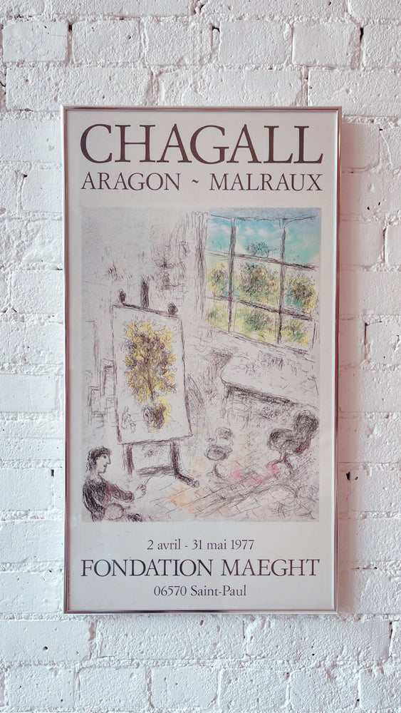 
            
                Load image into Gallery viewer, Original Exhibition Poster Chagall Maeght 1977
            
        