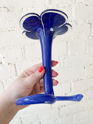 
            
                Load image into Gallery viewer, Vintage Murano Glass Flower Vase
            
        