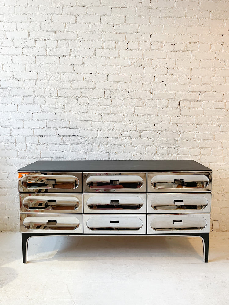 
            
                Load image into Gallery viewer, Vintage Space Age 9 Drawer Dresser
            
        