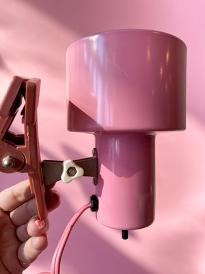 
            
                Load image into Gallery viewer, Vintage 1980&amp;#39;s Pink Clip Spotlight
            
        