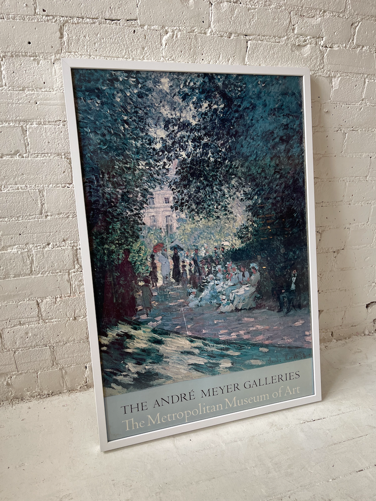 
            
                Load image into Gallery viewer, Vintage Monet Framed Gallery Poster
            
        