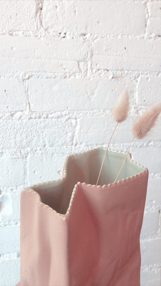 Rosenthal Paper Bag Vase