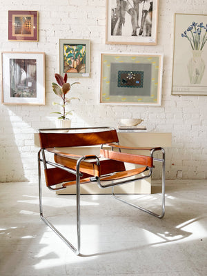 Vintage 1980's Wassily B3 Chair by Marcel Breuer