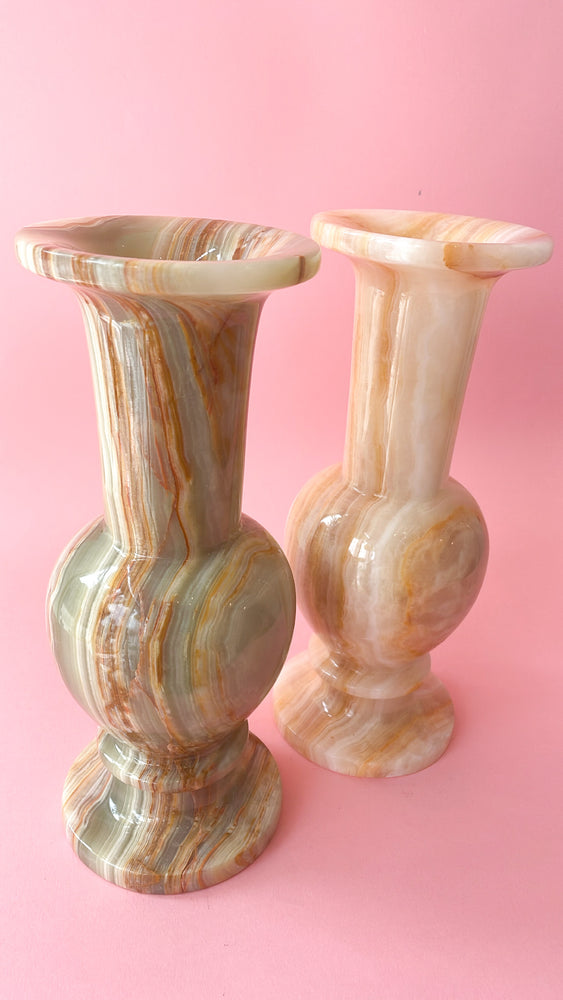Vintage Large Onyx Vase