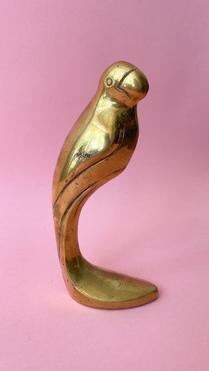 
            
                Load image into Gallery viewer, Vintage 70&amp;#39;s Dolbi Cashier Brass Parrot
            
        