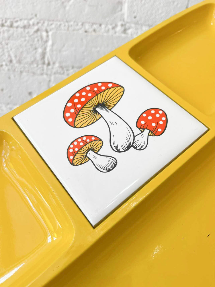 
            
                Load image into Gallery viewer, Vintage Snack Tray with Trivet
            
        