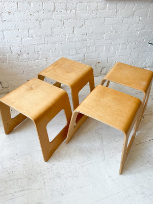 
            
                Load image into Gallery viewer, Vintage IKEA Benjamin Stool/Side Table
            
        