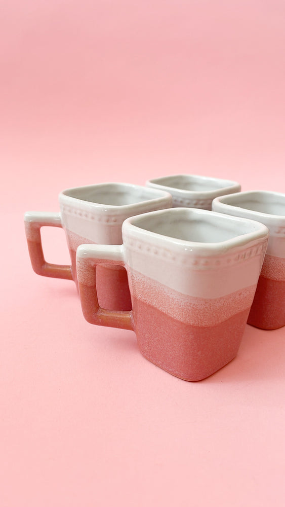 Vintage Ceramic Demi Tass Espresso Cups & Saucers