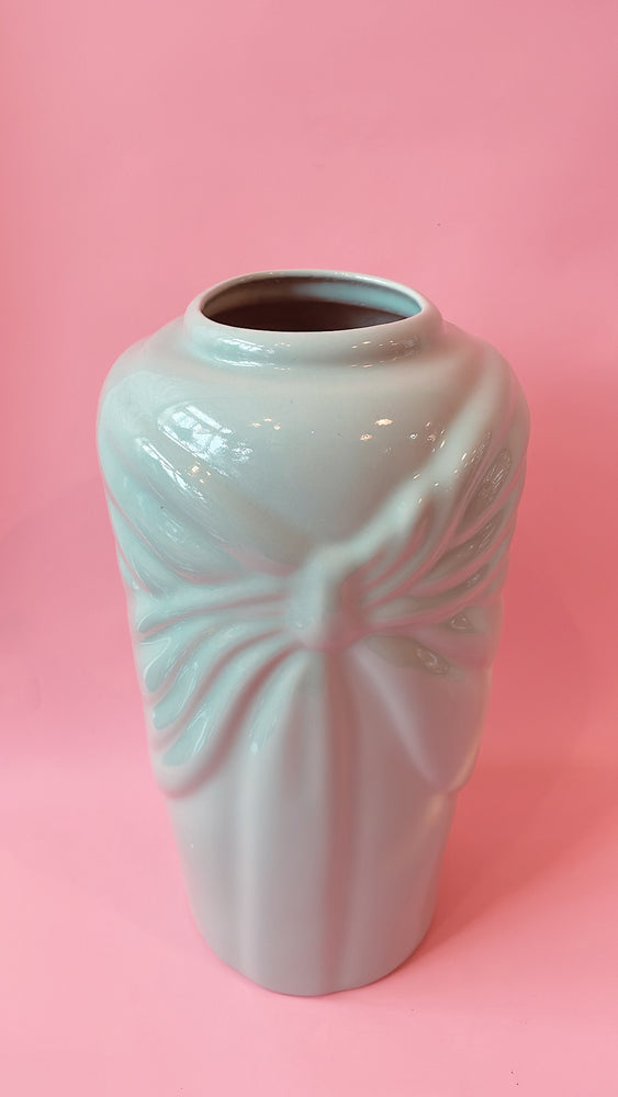 Vintage Ceramic Bow Vase